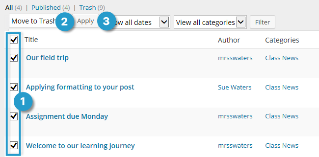 bulk trash posts